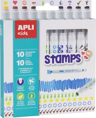 Produktbild von APLI Kids Filzstifte, 10 Stück