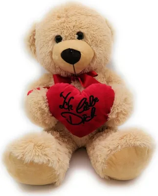 Immagine prodotto di Orsacchiotto con cuore e fiocco, 70 cm
