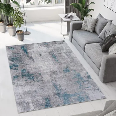 Immagine prodotto di Conceptum Hypnose, Woopamuk212, tappeto (180 x 280), 70% COTONE / 30% POLIESTERE, blu, 180 x 280 cm