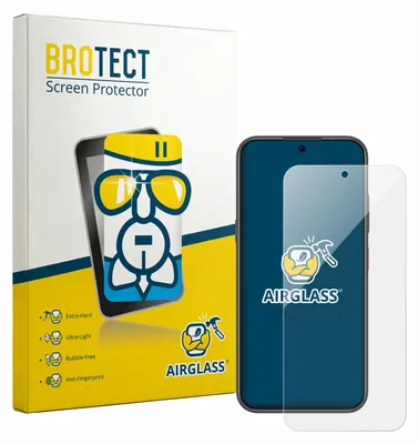 Produktbild von BROTECT Schutzglas für ZTE Blade V80 Vita Schutzfolie Panzer Folie Glas Display Schutz klar