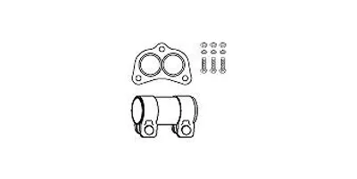 Produktbild von HJS Montagesatz Katalysator 82 11 2242 für VW Polo Schrägheck (6N1)