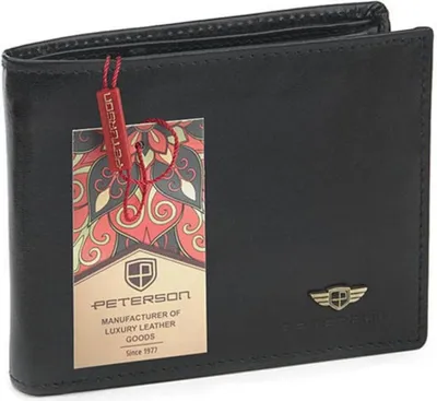 Produktbild von Peterson Brieftasche für Männer Yyro schwarz Universal