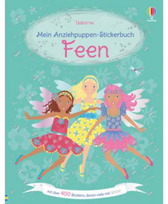 Immagine prodotto di Mein Anziehpuppen-Stickerbuch: Feen