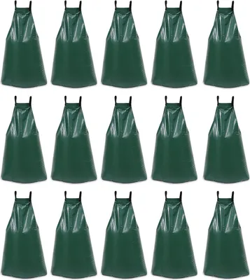 Produktbild von Aopunly Bewässerungssack treebag 15 Stück Bewässerungssack 75L Bewässerungsbeutel Wassersack für Bäume Grün