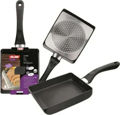 Produktbild von Ibili Inducta 411218 Bratpfanne, Aluminium, Induktionsherd-geeignet, Antihaftbeschichtung