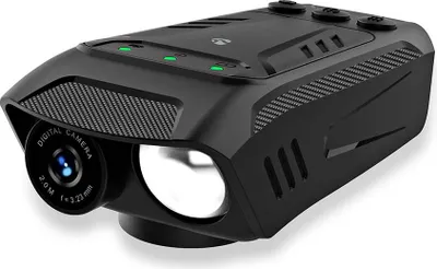 Immagine prodotto di Fotocamera da ciclismo | 1080p@30fps | 2 MPixel | 600 minuti | 70°| 600 minuti | Supporti inclusi | Nero