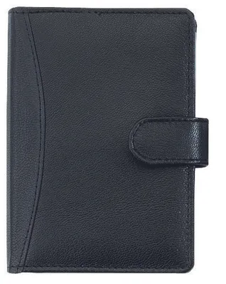 Produktbild von bind Systemplaner A7 ohne Kalender Leder schwarz ca. 14,5 x 11 x 3 cm T 77-1