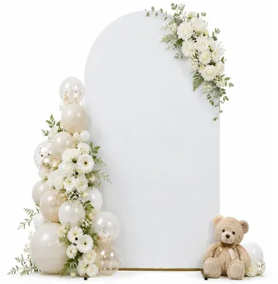 Zdjęcie produktu dla Tło fotograficzne do sesji ślubnej - białe, 1,2 x 2,2 m