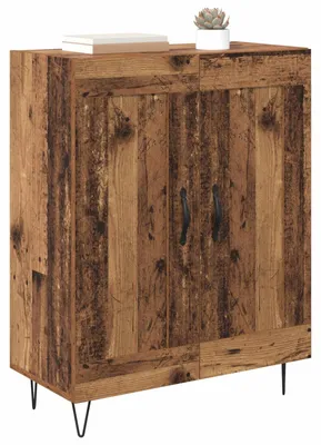 Zdjęcie produktu dla vidaXL Kredens z drewna odzyskanego 69,5 x 34 x 90 cm drewno kompozytowe i żelazo