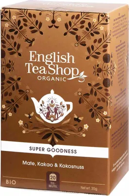 Zdjęcie produktu dla English Tea Shop Tea Mate, kakao i kokos, 20 torebek