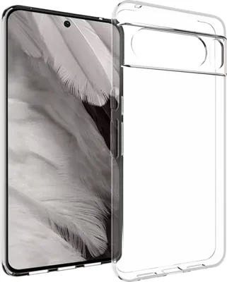 Produktbild von Accezz Clear TPU Backcover Google Pixel 8 Pro - Transparent