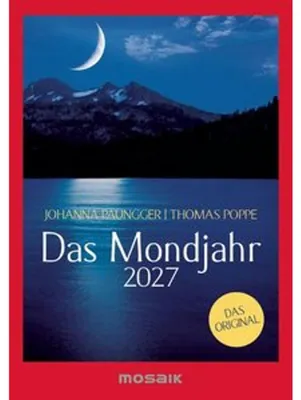 Produktbild von Das Mondjahr 2027 - s/w Taschenkalender