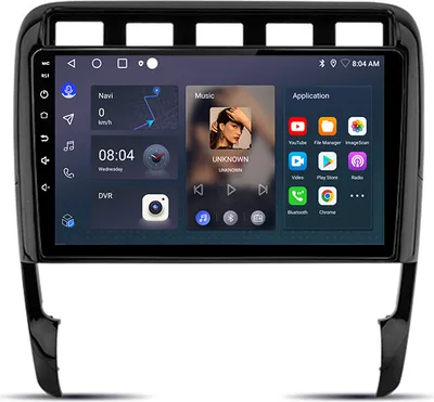 Produktbild von Einbau-Navigationsgeräte Carplay Android13 2+64G Navi 4-kern Für Porsche021 Cayenne 9PA 2002-2010 Autoradio GPS Sat WIFI FM DAB+ SWC