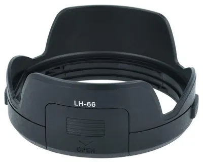 Produktbild von vhbw Gegenlichtblende für 62mm Objektiv, tulpenförmig, Bajonettverschluss, 8 cm, schwarz