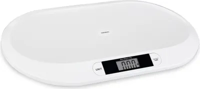 Produktbild von MONZANA® Babywaage Digital bis 20kg LED Anzeige Automatische Abschalt- & Tara-Funktion Rutschfest Tierwaage Hunde Katzen Säuglinge Stillwaage