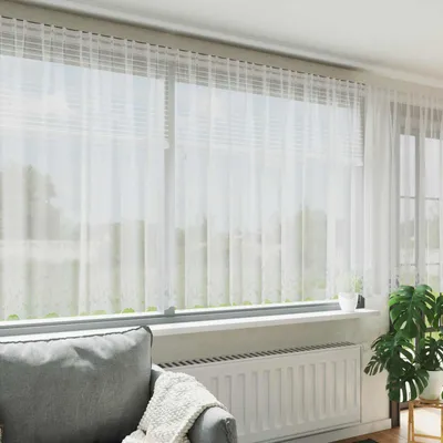 Immagine prodotto di Tenda in Pizzo con tende Bianco 900 x 140 cm Poliestere