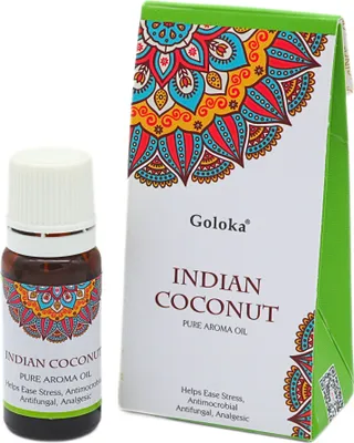 Produktbild von Goloka Duftöl - Naturdüfte für Aromatherapie, Diffusor, Duftlampe | (Kokosnuss)