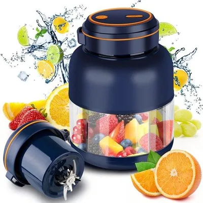 Produktbild von Elektrische Sport-Trinkflasche-Blender, blauw, tragbar