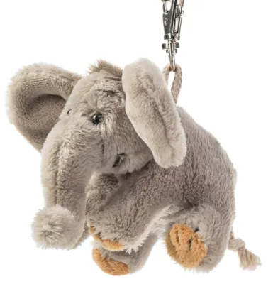 Produktbild von Schlüsselanhänger Elefant Plüsch 10 cm Sugar Kuscheltier Schaffer 3132