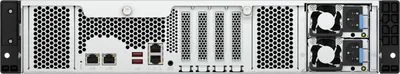 Produktbild von QNAP TS-H1277AXU-RP - NAS-Server - 12 Schächte - Rack - einbaufähig - SATA 6Gb/s - RAID RAID 0, 1, 5, 6, 10, 50, JBOD, 60 - RAM 16 GB - 2.5 Gigabit Ethernet / 10 Gigabit Ethernet - iSCSI Support - 2U