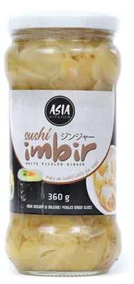 Immagine prodotto di Zenzero bianco marinato 390g - Asia Cucina