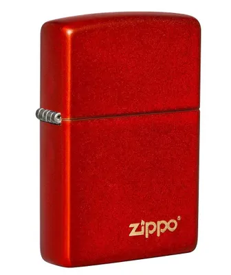 Produktbild von Zippo 49475 Anodierter roter laserter Windschutz leichter