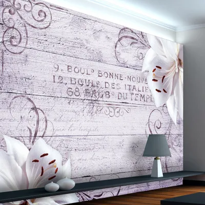 Produktbild von Basera Selbstklebende Fototapete Lilienmotiv b-A-0170-a-c, mit UV-Schutz, 441x315 cm