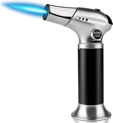 Produktbild von JETPRO Butan Fackel Küche Feuerzeug Einstellbare Flamme Sicherheitsschloss BBQ Desserts