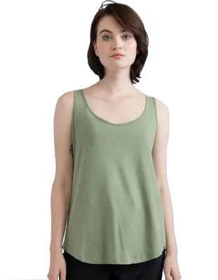 Immagine prodotto di Top Mantis donna, senza maniche, vestibilità ampia BC2695 (S) (Verde oliva chiaro)