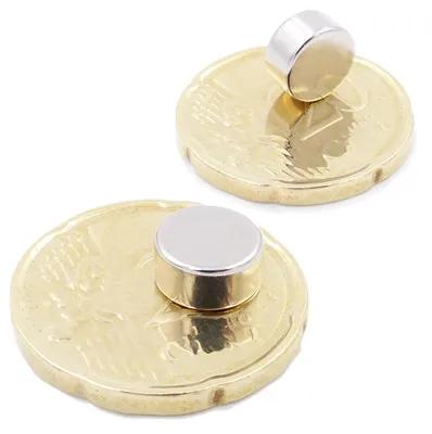 Produktbild von Brudazon | 45 Scheibenmagnete 8x4mm | N52 Klasse Neodym Magnete | Modellbau