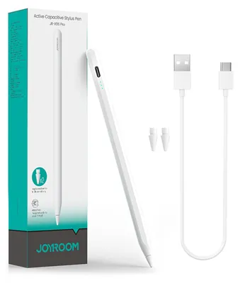 Produktbild von Joyroom JR-X9S Pro Stylus Pen Weiß mit Ersatzspitzen