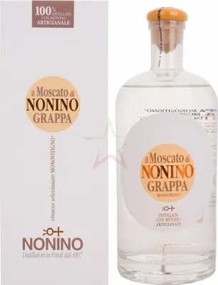 Produktbild von Nonino Grappa Monovitigno il Moscato 41 % 0,70 Liter