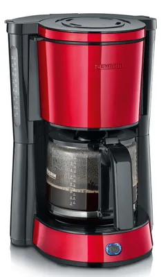 Image de SEVERIN KA 4817 SEVERIN Machine à café KA 4817 TYPE, 1.000 W, rouge / noir