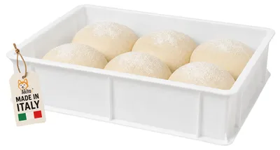 Produktbild von Pizzaballenbehälter, Polyethylen 400x300x100 mm (BxTxH)