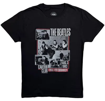 Produktbild von The Beatles Final Performance Black XL T-Shirt