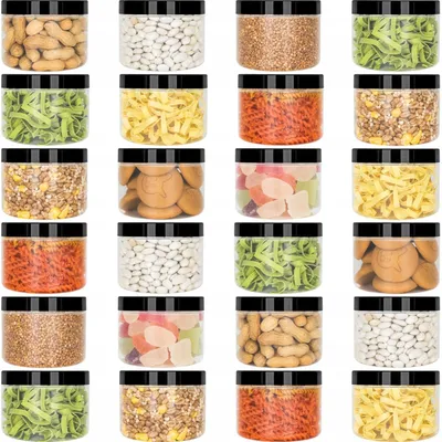Image de Kamaju Lot de 24 Pots Conservation Alimentaire 500ml