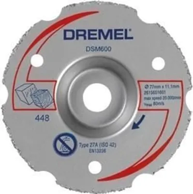 Produktbild von DREMEL DSM600 Trennscheibe, Mehrzweck-Carbid, für DSM20 Kompaktsäge, für Holz und weiche Materialien
