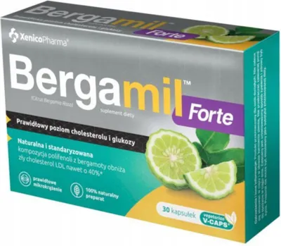 Produktbild von Xenicopharma BERGAMIL Forte 30 Kapseln