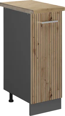 Image de Meuble de cuisine Vicco R-Line Chêne Artisan 30cm , PT Chêne, Model 49212
