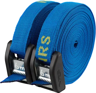 Produktbild von NRS Buckle Spanngurt mit Gummischutz Iconic Blue 6 m