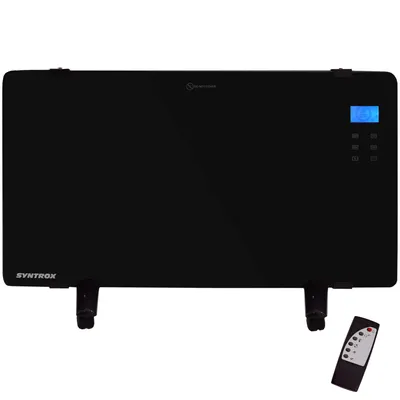 Produktbild von Syntrox Germany Infrarotheizung Fafnir 2400W mit Fernbedienung schwarz