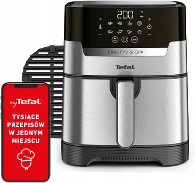 Zdjęcie produktu dla Tefal Frytkownica Beztłuszczowa Z Rusztem Do Grilla 4,2 L Easy Fry&Grill
