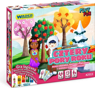 Obrázek produktu pro Play&Fun Hra Čtyři roční období 42513