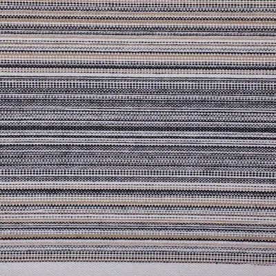 Produktbild von Schwarzes Stofftuch mit Baumwollbesatz in 14x108 cm Größe