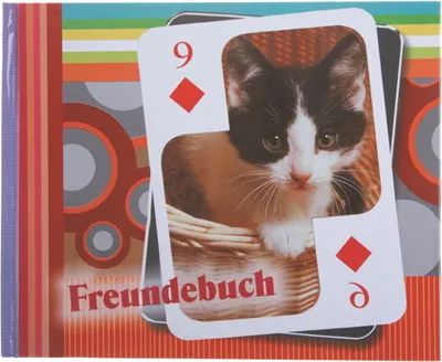 Produktbild von Freundebuch ca. 20,5 x 16,5 cm 68 Seiten