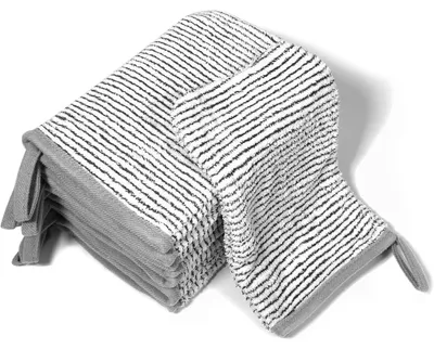 Productafbeelding van 8 stuks microvezel washandjes, 13x20 cm, koraalvlies, geschikt voor baby's en kinderen