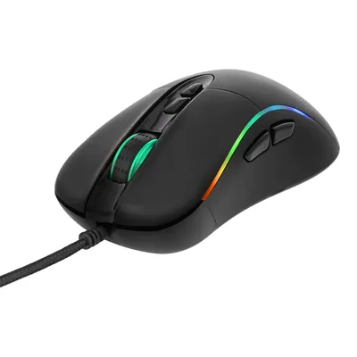 Produktbild von Deltaco GAM-019, rechts, Optisch, USB Typ-A, 4000 DPI, Schwarz