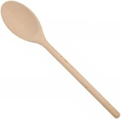 Image de Cuillère de cuisine ovale 34,5cm BOIS DE HUILE