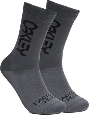Produktbild von Oakley Factory Pilot MTB Socks Forged Iron M Fahrradsocken