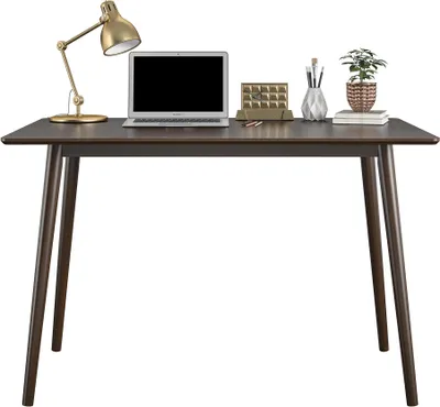 Produktbild von Schreibtisch aus MDF Nussbaum